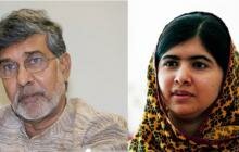 Nobels fredspris 2014 tildeles Kailash Satyarthi og Malala Yousafzai. Foto: (Kailash Satyarthi) Senado Federal. (Flickr) / (Malala Yousafzai) Statsministerens kontor (Flickr).